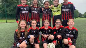 Killeigh U-12 girls win Leinster Community Games soccer title