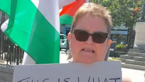 WATCH: Gaza massacre protest at Derry's war memorial