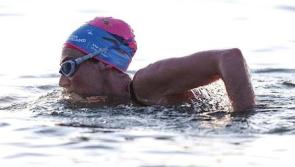 Free  adult swimming event in Lough Melvin