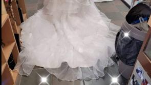 Donegal charity shop has stunning wedding dress for sale - for just €90