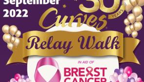Curves Dundalk charity walk in aid of Breast Cancer Research Ireland