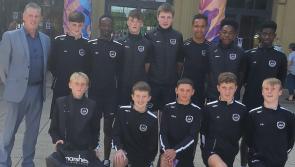 Marshes sponsors Dundalk U-14 soccer squad