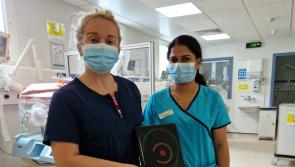Laois hospital's special baby unit receives important new equipment from bikers 