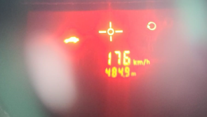 Gardai arrest taxi driver caught driving at dangerous speed on motorway