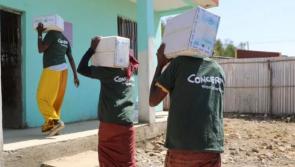 Concern collection today in the Twin Towns

