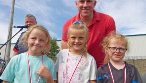 Special centenary medals presented to prize winners at Carrick Davins GAA Club Field Day 