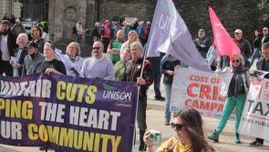 IN PICTURES: Mayor hosts Derry Cost of Living Crisis Rally