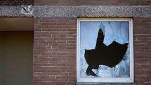 Letterkenny resident had front wind smashed by rocks

