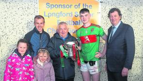 Longford SFC Final: What a great day for the Colmcille captain and man of the match Macken
