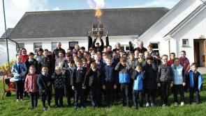 Pupils at local school were delighted to welcome ballooning team