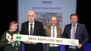 Derry claims NIAC 'Best Kept City' Award for 2022