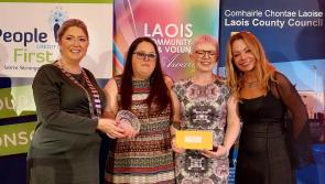 Laois Community & Voluntary Awards Arts, Culture and Heritage Award winner #laoisawards