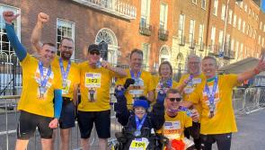 Nine Holycross siblings finish Dublin marathon in aid of the Irish Cancer Society