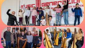IN PICTURES: All Irish roads lead to Laois for harpists and pipers