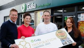 Athy man named Kildare’s most inspirational person at the Gala Retail Inspiration Awards