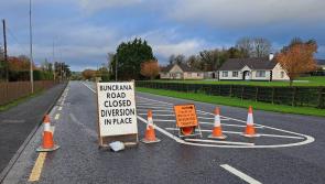 Road remains closed following two car collision at Fahan
