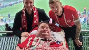 Public praised as Derry City fan's FAI Cup Final dreams come true