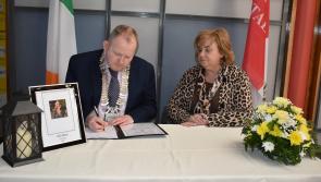 A Book of Condolence in honour of Vicky Phelan has opened in County Hall Dundalk