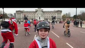 Derry Dad's  BMX 'Santa Cruise'  for ECHO children’s heart charity 