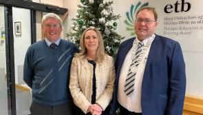 Michael McBride elected Chairperson of Donegal ETB with Patsy McVicar deputy