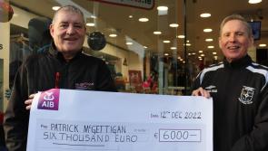 Paddy McGettigan drives into Christmas with jackpot win
