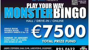 Prize fund of €7,500 up for grabs as Kilkenny readies for Monster Bingo this weekend