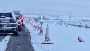 Yellow weather warning for snow and ice issued
