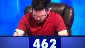Good luck to Peter Burke who battles it out on Countdown today 