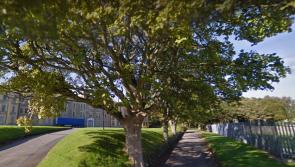 Damaged car discovered in secluded area of St Conal's old hospital grounds