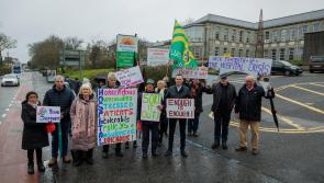 Protest held at Sligo University Hospital to highlight overcrowding 