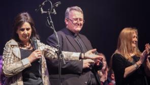 Standing ovation for Father John Joe Duffy at Together for Creeslough concert