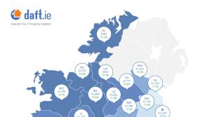 Leitrim rents 19.4% higher on average in the final three months of 2022 than a year previously