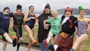 Gallery: Daring plungers get ‘Freezin’ for a Reason’ in Rathmullan