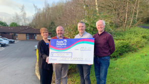 Local utility company raises £3,000 in aid of Derry charity