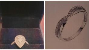 Engagement ring and eternity ring stolen from vehicle in Derry