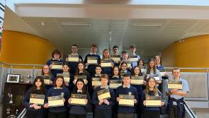 Offaly Students receive  Microsoft Office Specialist certificates in Word