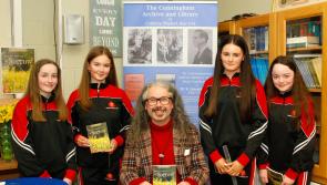 Roscrea's Father Lorcan Kenny launches his third book in Coláiste Phobal 