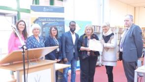 Louth Library Service celebrates Library of Sanctuary award