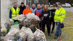 Traffic cones and a shopping trolley among huge amount rubbish taken from canal in Tullamore
