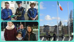 In Pictures: Historic Irish  flag raising in Laois at Portlaoise Prison
