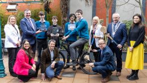 GAA themed project wins senior county crown at Laois Student Enterprise Awards
