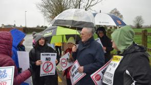 Pictures: South Kilkenny residents protest against plan for 18-metre mast in village