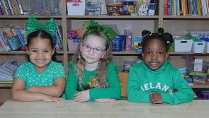 PHOTOS: Lá Glas at Castletown Girls School Dundalk to celebrate St Patrick's Day