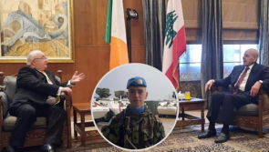 Private Seán Rooney remembered on St Patrick's Day in Lebanon