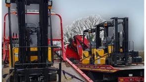 Six arrests in Laois crime crackdown as stolen forklifts recovered 