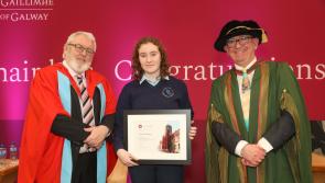 Junior Certificate students from Leitrim presented with Special Irish Recognition Awards