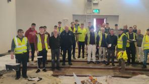Volunteers give a facelift to majestic hall in Offaly