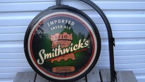 Smithwicks pub sign stolen in Muff