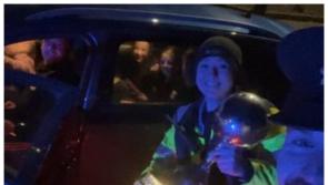 Laois Offaly Gardai pulled over a World Champion last night