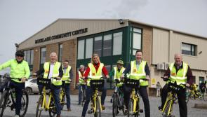 Moby bike hire scheme launched in Offaly village
